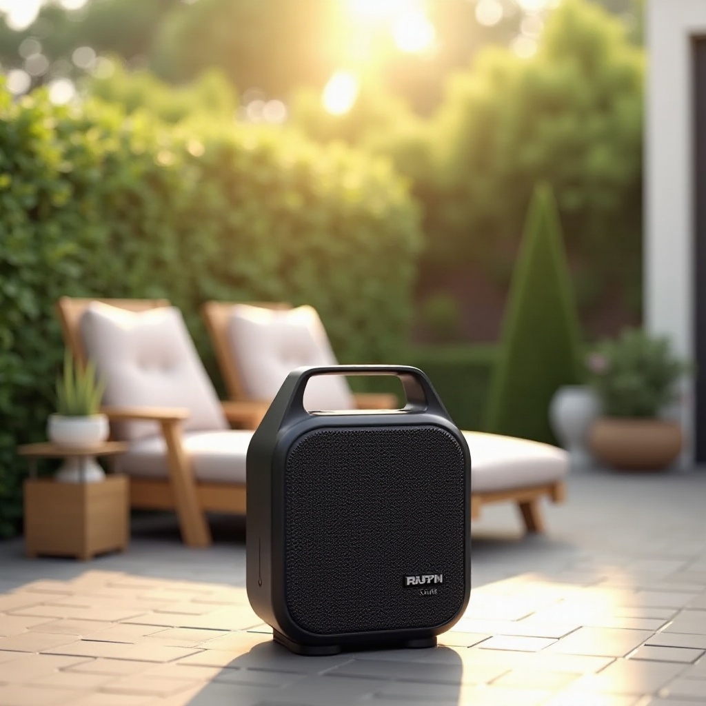battery powered outdoor speakers