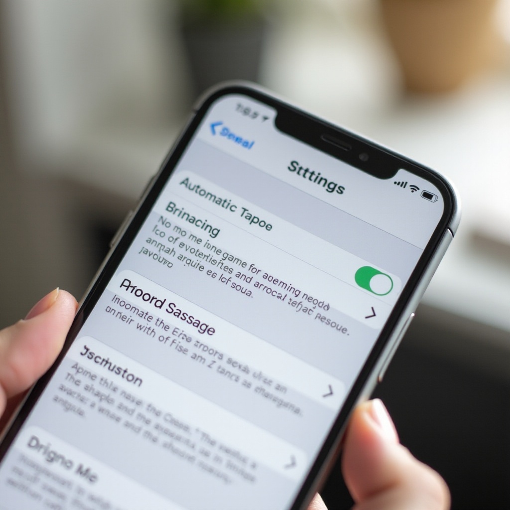 how to set up automated messages on iphone